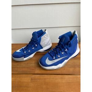Good - Nike Air Max Audacity Blue Basketball Shoes for Men - Size 7Y